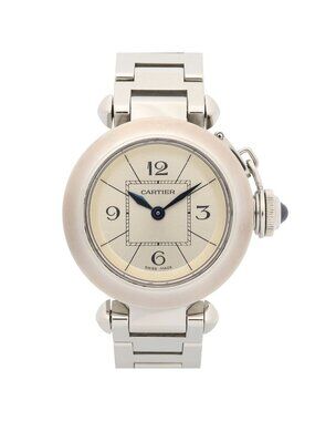 Cartier Watch Miss Pasha Silver Stainless Steel